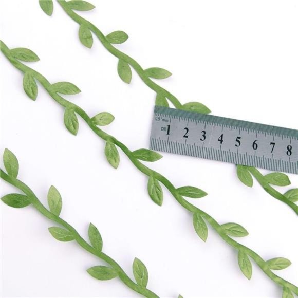 327 Ft Artificial Vines Fake Hanging Plants Leaves Ribbon Leaf Vine Trim Foliage - Picture 2 of 7